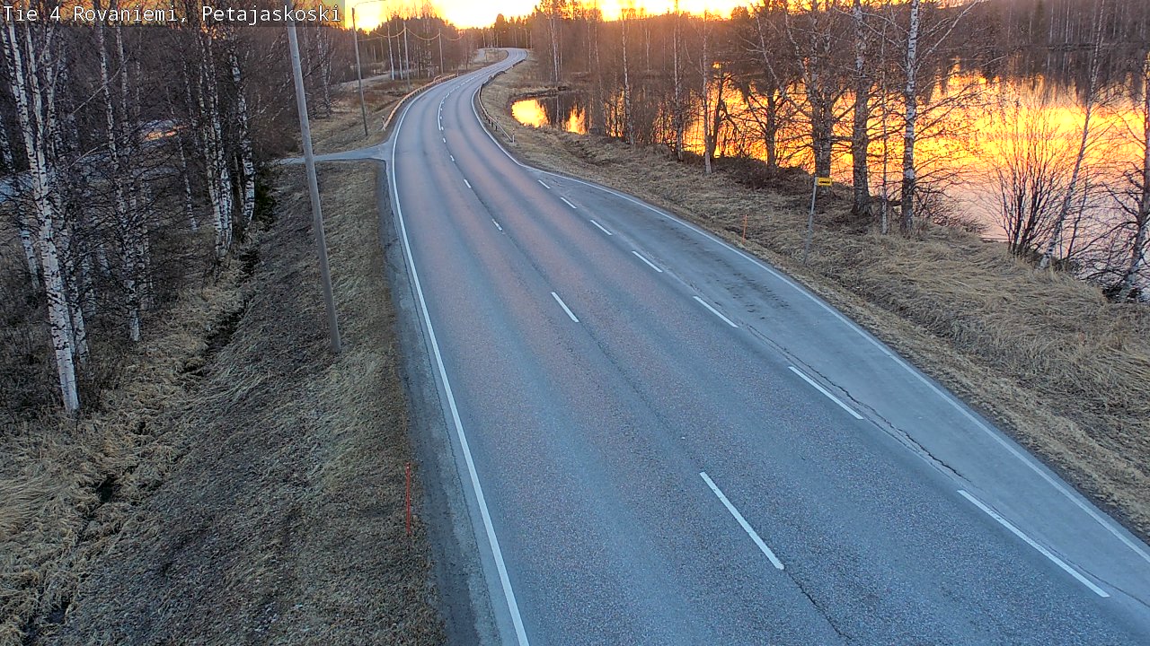 Kelikamerat Kuva Tie 4 Rovaniemi, Petäjäskoski, Rovaniemi, Lappi