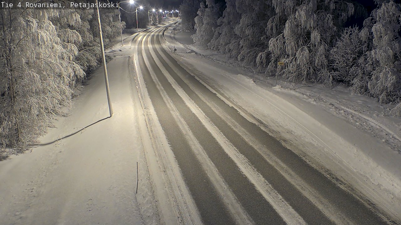Kelikamerat Kuva Tie 4 Rovaniemi, Petäjäskoski, Rovaniemi, Lappi