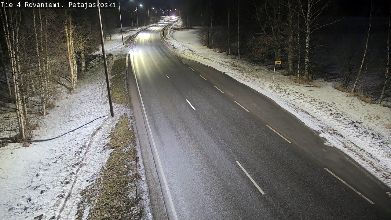 Kelikamerat Kuva Tie 4 Rovaniemi, Petäjäskoski, Rovaniemi, Lappi