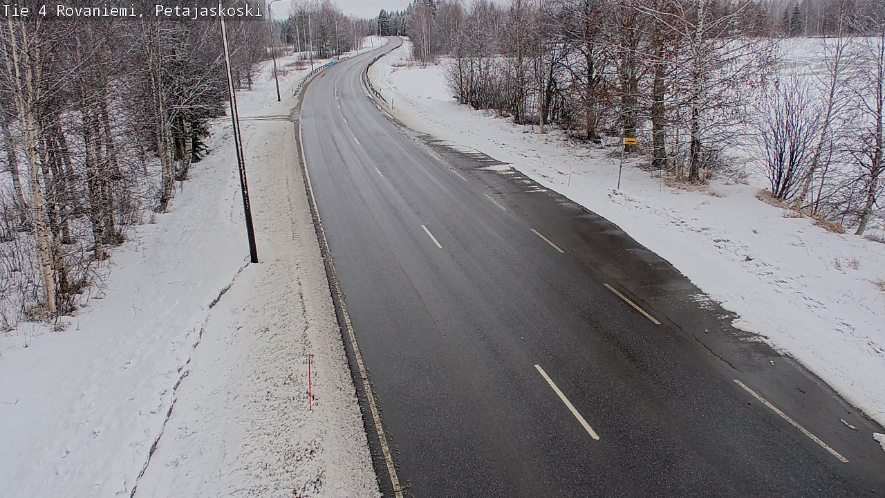 Kelikamerat Kuva Tie 4 Rovaniemi, Petäjäskoski, Rovaniemi, Lappi
