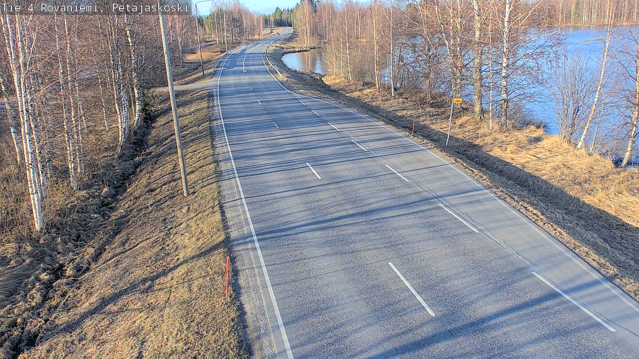 Kelikamerat Kuva Tie 4 Rovaniemi, Petäjäskoski, Rovaniemi, Lappi