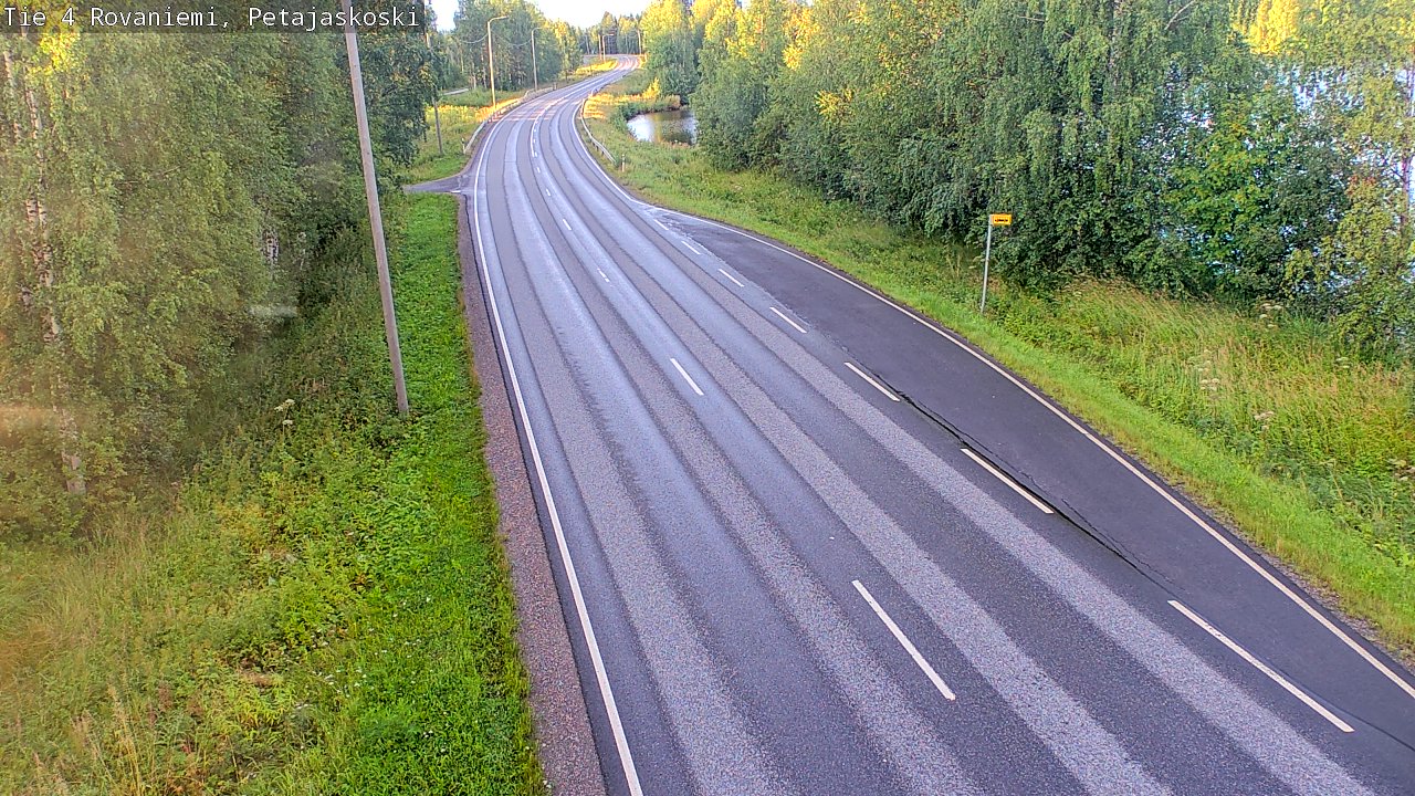 Kelikamerat Kuva Tie 4 Rovaniemi, Petäjäskoski, Rovaniemi, Lappi
