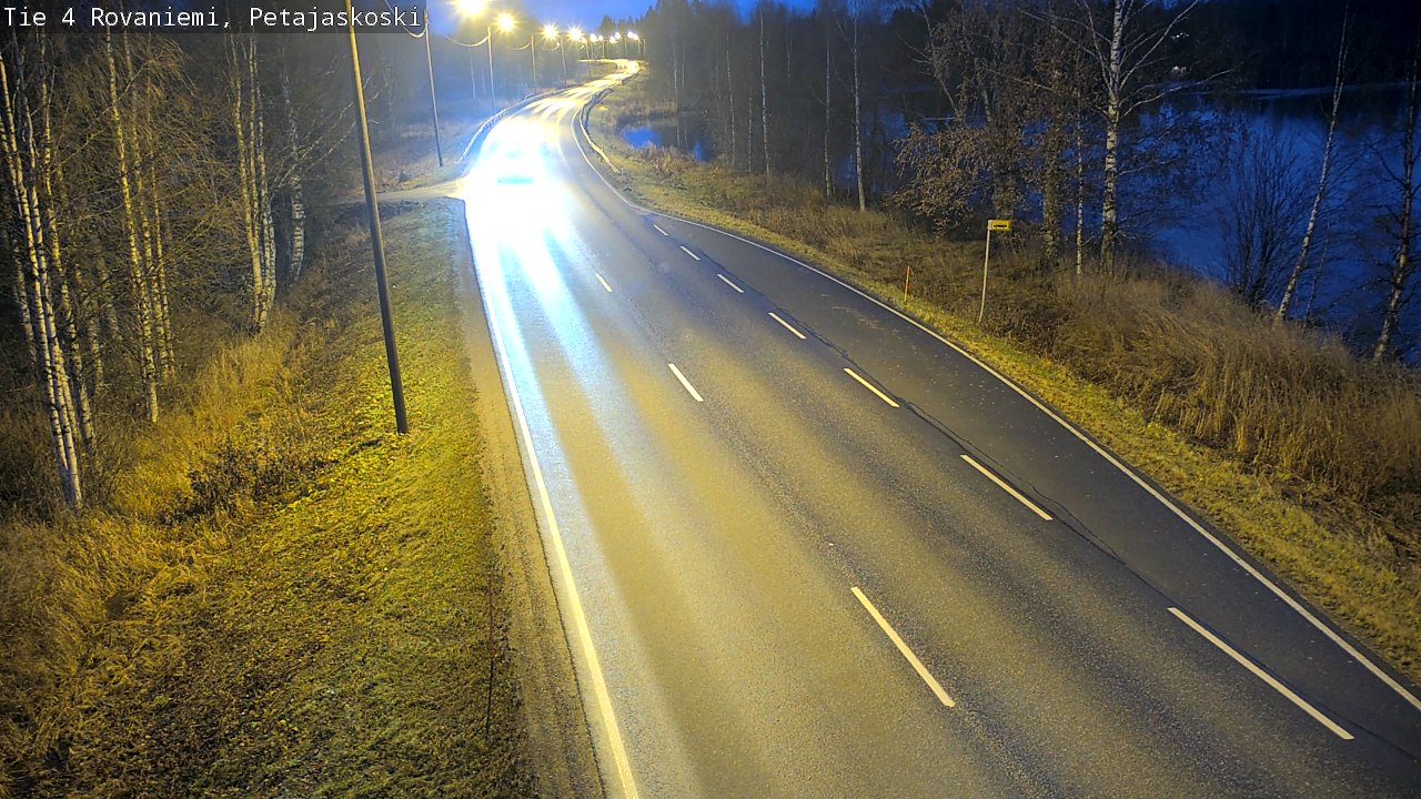Kelikamerat Kuva Tie 4 Rovaniemi, Petäjäskoski, Rovaniemi, Lappi