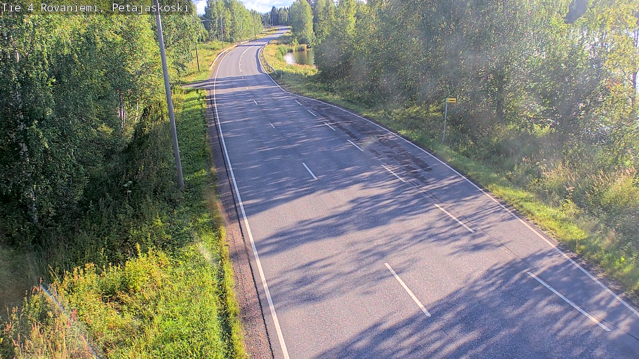 Kelikamerat Kuva Tie 4 Rovaniemi, Petäjäskoski, Rovaniemi, Lappi