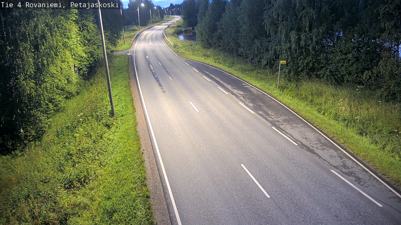 Kelikamerat Kuva Tie 4 Rovaniemi, Petäjäskoski, Rovaniemi, Lappi