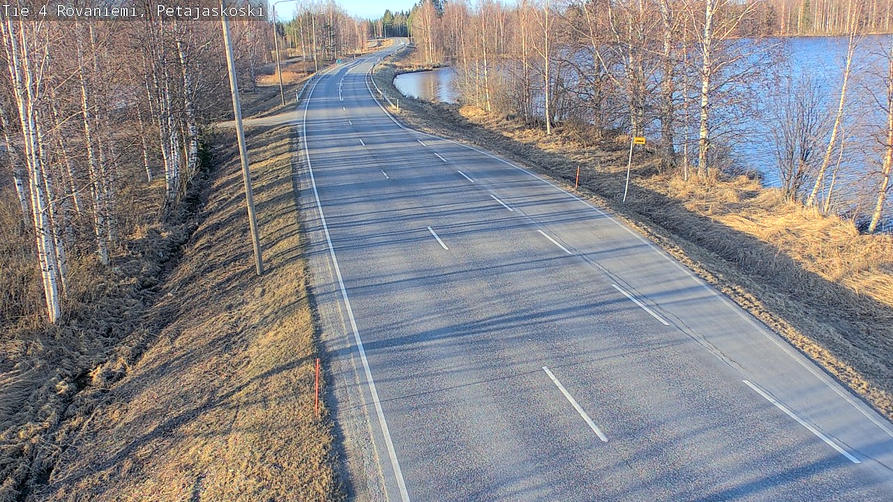 Kelikamerat Kuva Tie 4 Rovaniemi, Petäjäskoski, Rovaniemi, Lappi