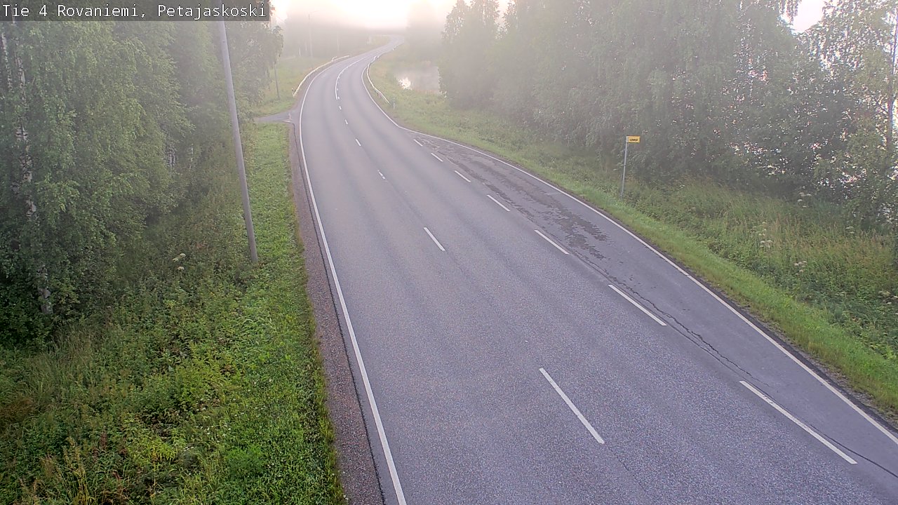 Kelikamerat Kuva Tie 4 Rovaniemi, Petäjäskoski, Rovaniemi, Lappi