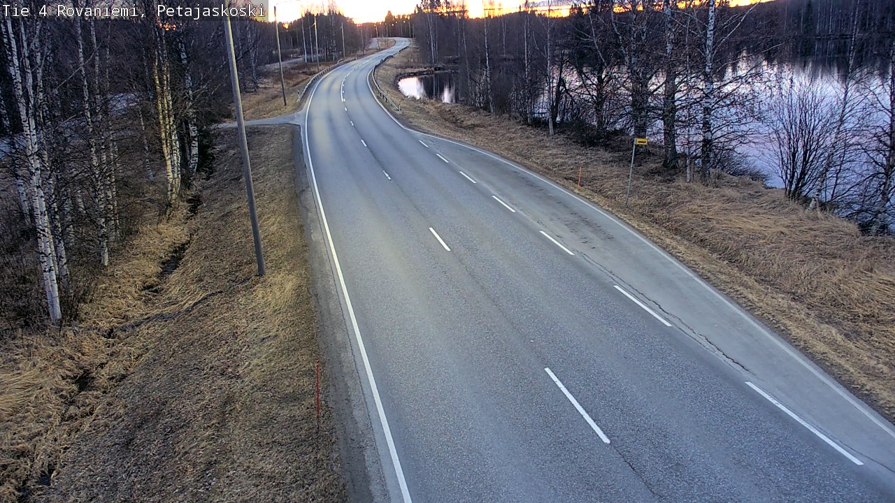 Kelikamerat Kuva Tie 4 Rovaniemi, Petäjäskoski, Rovaniemi, Lappi
