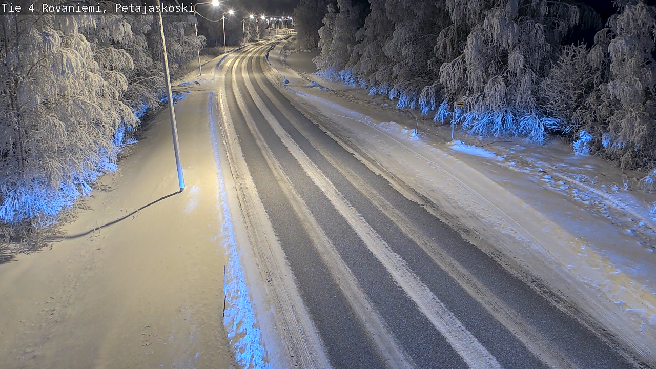 Kelikamerat Kuva Tie 4 Rovaniemi, Petäjäskoski, Rovaniemi, Lappi