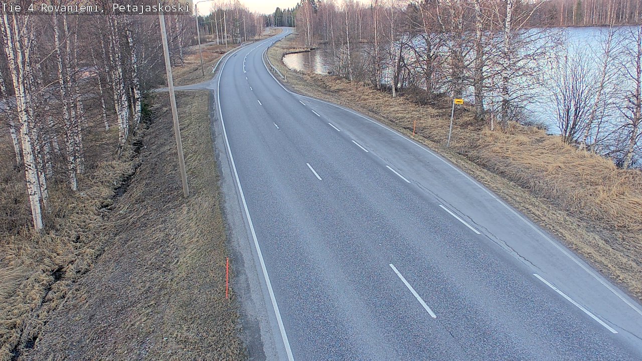 Kelikamerat Kuva Tie 4 Rovaniemi, Petäjäskoski, Rovaniemi, Lappi
