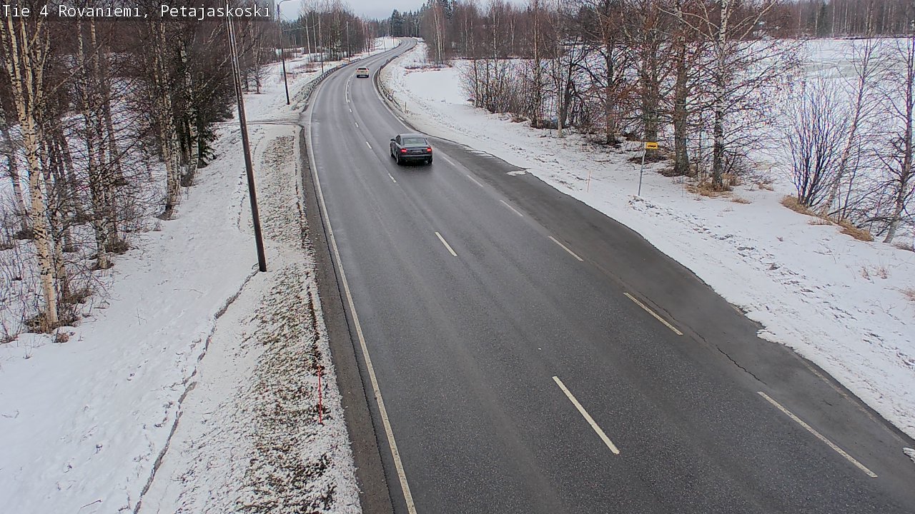 Kelikamerat Kuva Tie 4 Rovaniemi, Petäjäskoski, Rovaniemi, Lappi