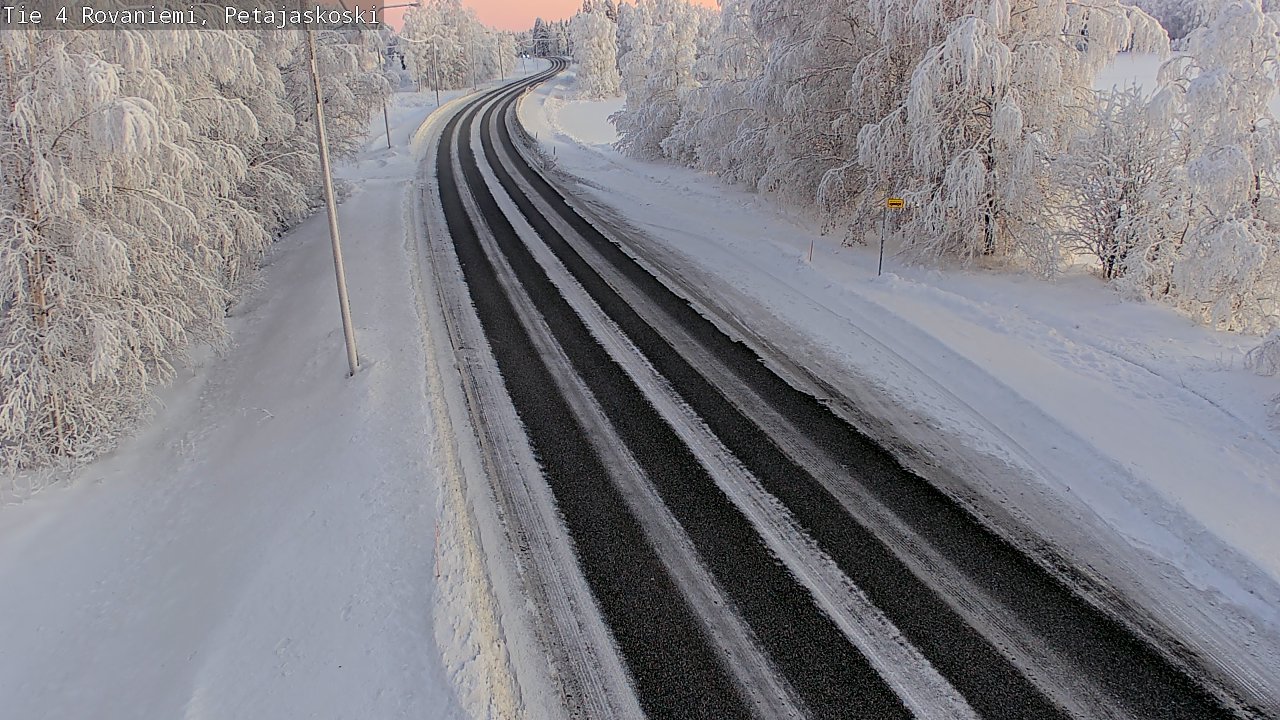 Kelikamerat Kuva Tie 4 Rovaniemi, Petäjäskoski, Rovaniemi, Lappi