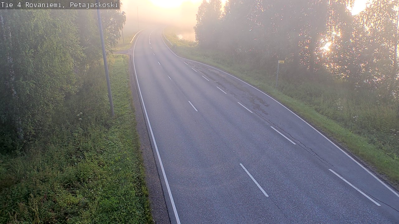 Kelikamerat Kuva Tie 4 Rovaniemi, Petäjäskoski, Rovaniemi, Lappi