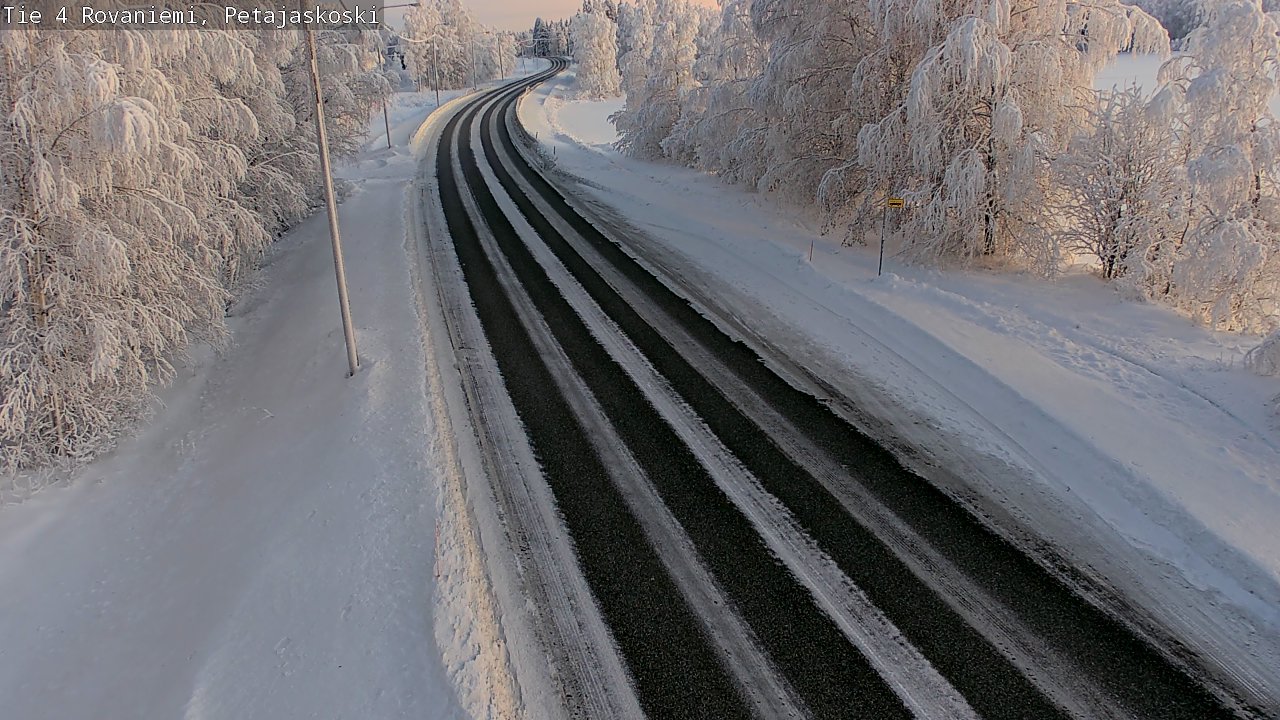 Kelikamerat Kuva Tie 4 Rovaniemi, Petäjäskoski, Rovaniemi, Lappi