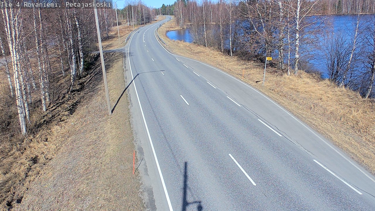 Kelikamerat Kuva Tie 4 Rovaniemi, Petäjäskoski, Rovaniemi, Lappi