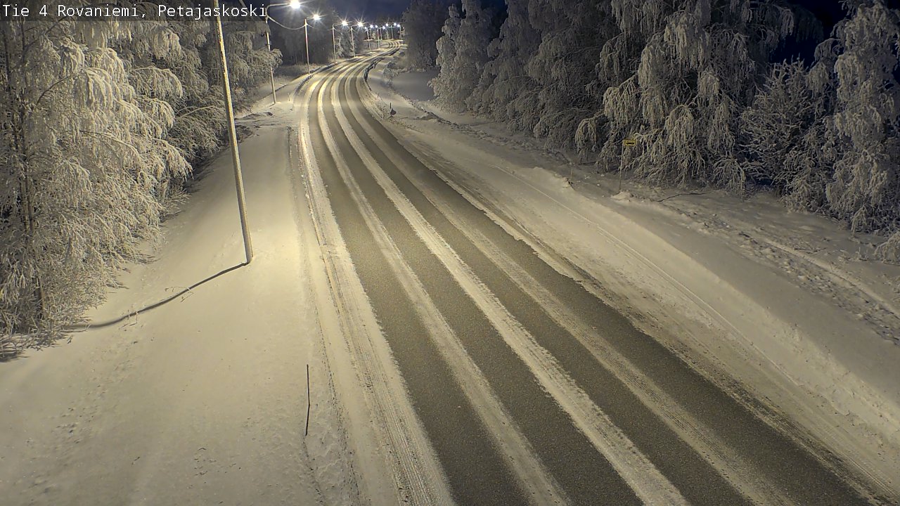 Kelikamerat Kuva Tie 4 Rovaniemi, Petäjäskoski, Rovaniemi, Lappi