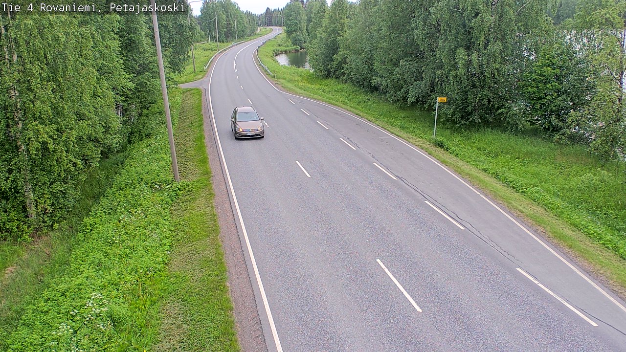 Kelikamerat Kuva Tie 4 Rovaniemi, Petäjäskoski, Rovaniemi, Lappi