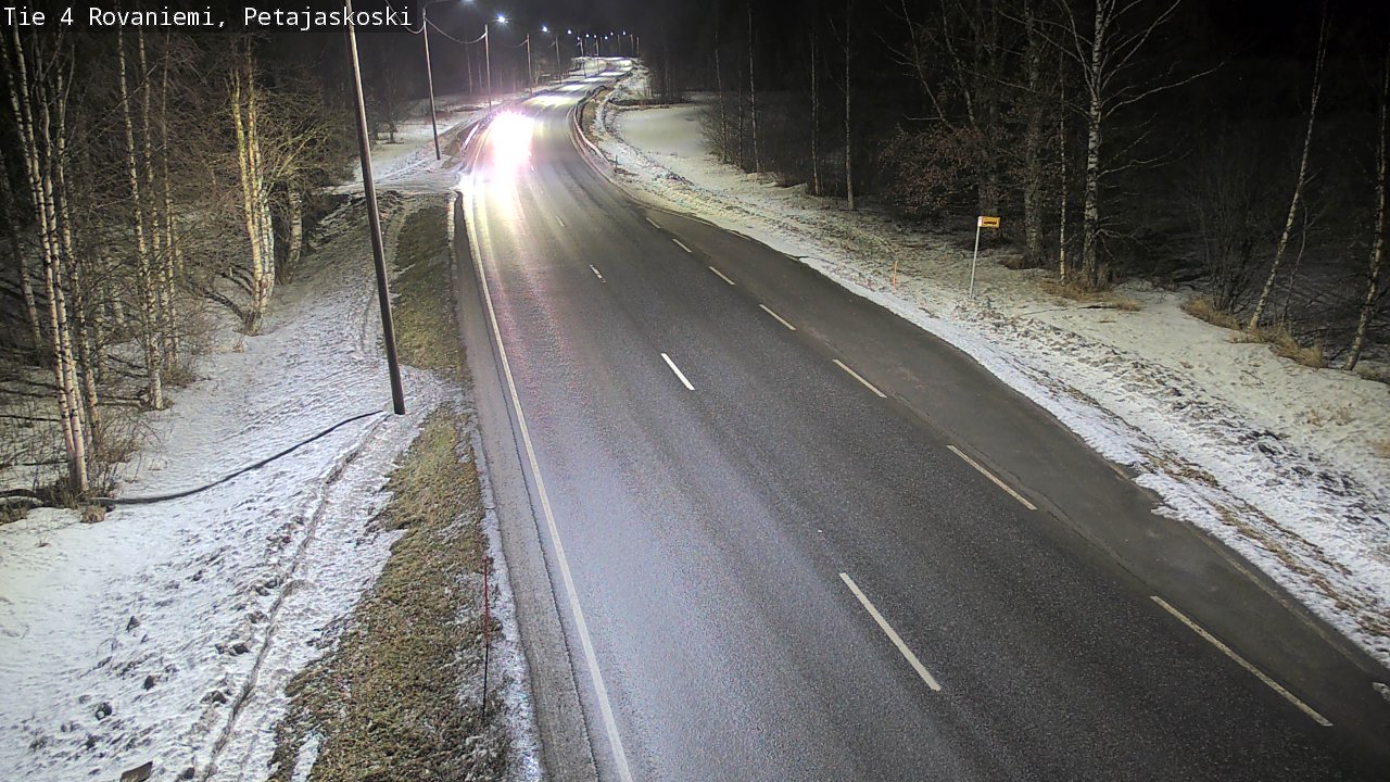 Kelikamerat Kuva Tie 4 Rovaniemi, Petäjäskoski, Rovaniemi, Lappi