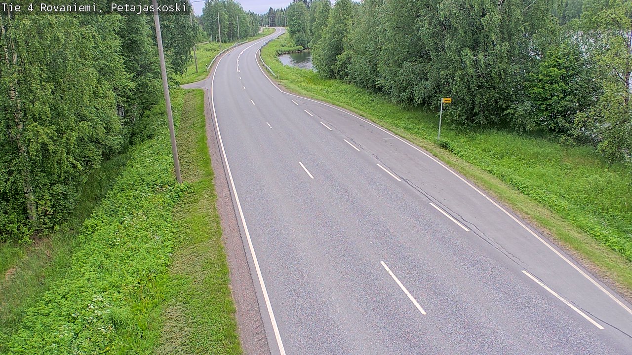 Kelikamerat Kuva Tie 4 Rovaniemi, Petäjäskoski, Rovaniemi, Lappi