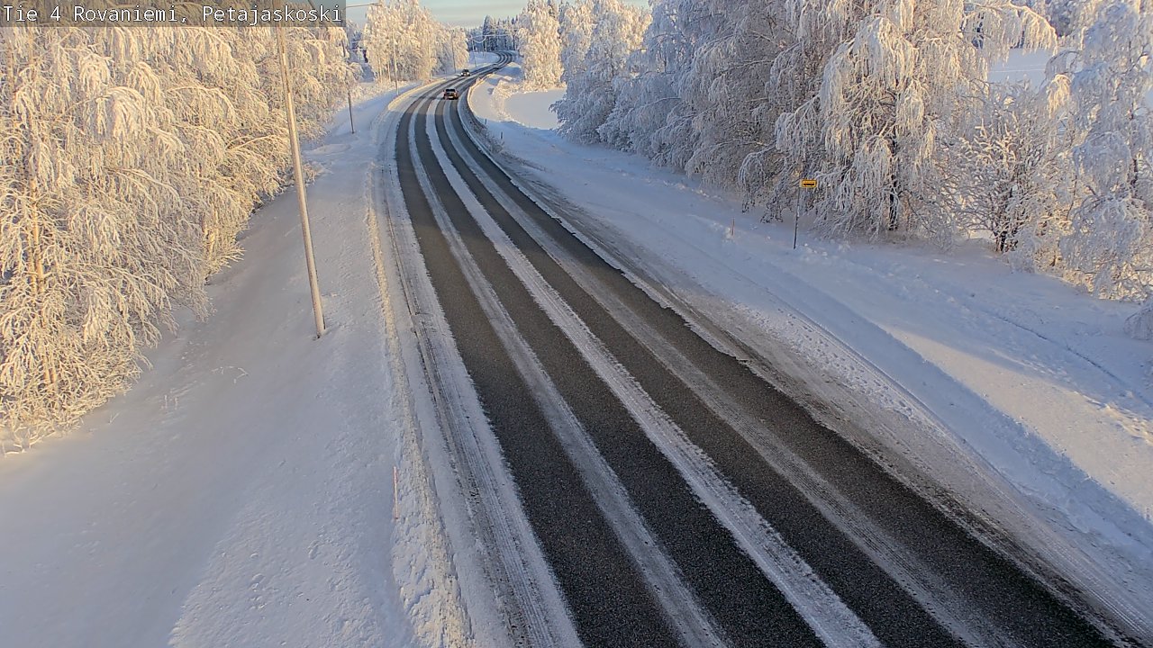 Kelikamerat Kuva Tie 4 Rovaniemi, Petäjäskoski, Rovaniemi, Lappi