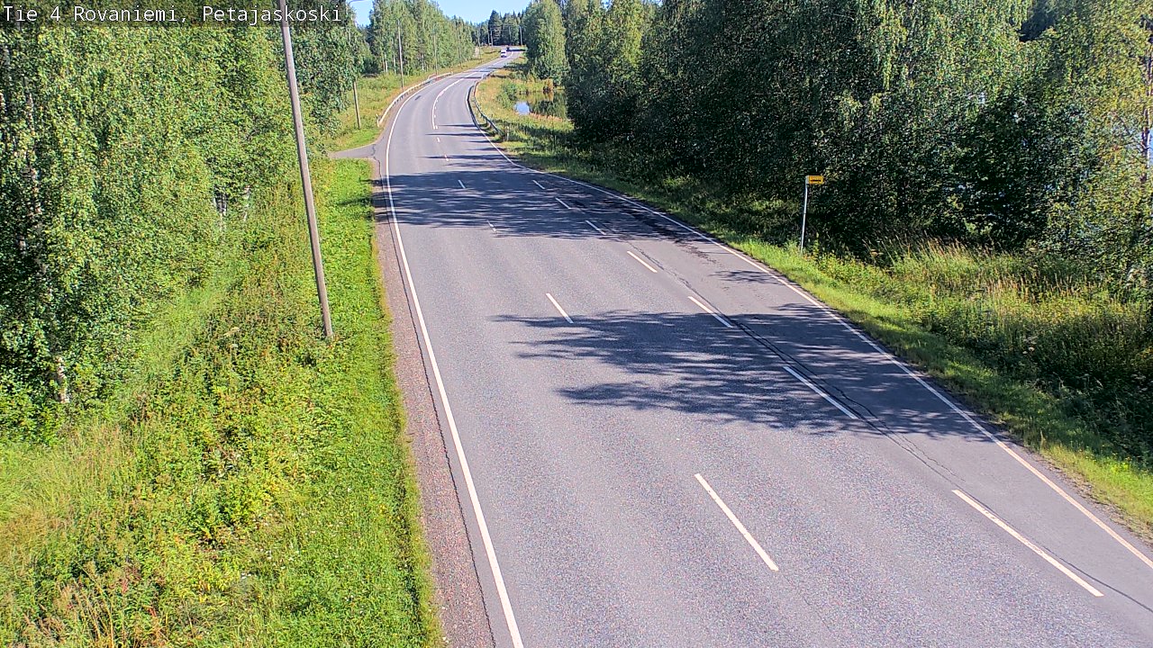 Weather Camera Image Road 4 Rovaniemi, Petäjäskoski, Rovaniemi, Lappi