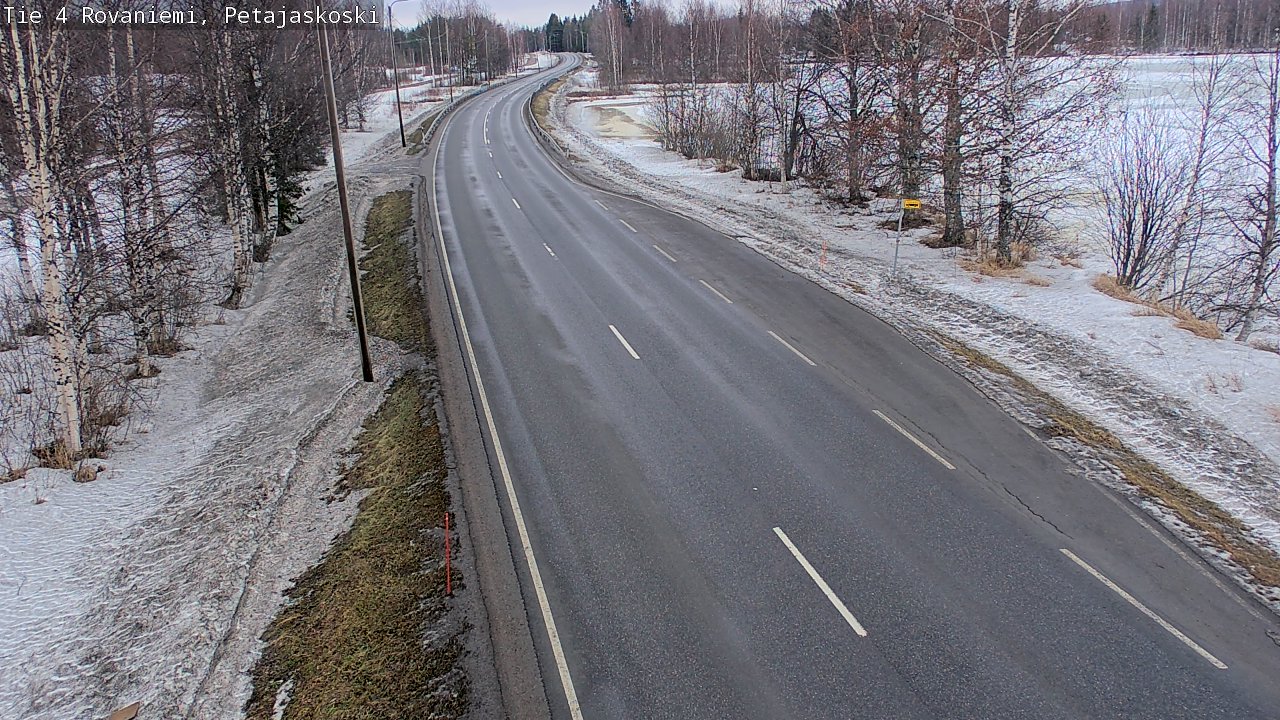 Kelikamerat Kuva Tie 4 Rovaniemi, Petäjäskoski, Rovaniemi, Lappi