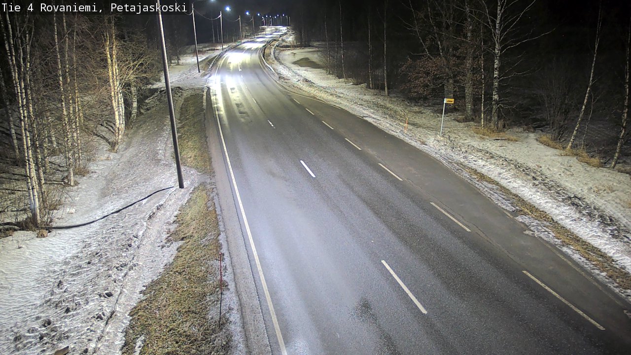 Kelikamerat Kuva Tie 4 Rovaniemi, Petäjäskoski, Rovaniemi, Lappi