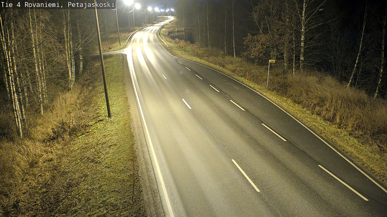 Kelikamerat Kuva Tie 4 Rovaniemi, Petäjäskoski, Rovaniemi, Lappi