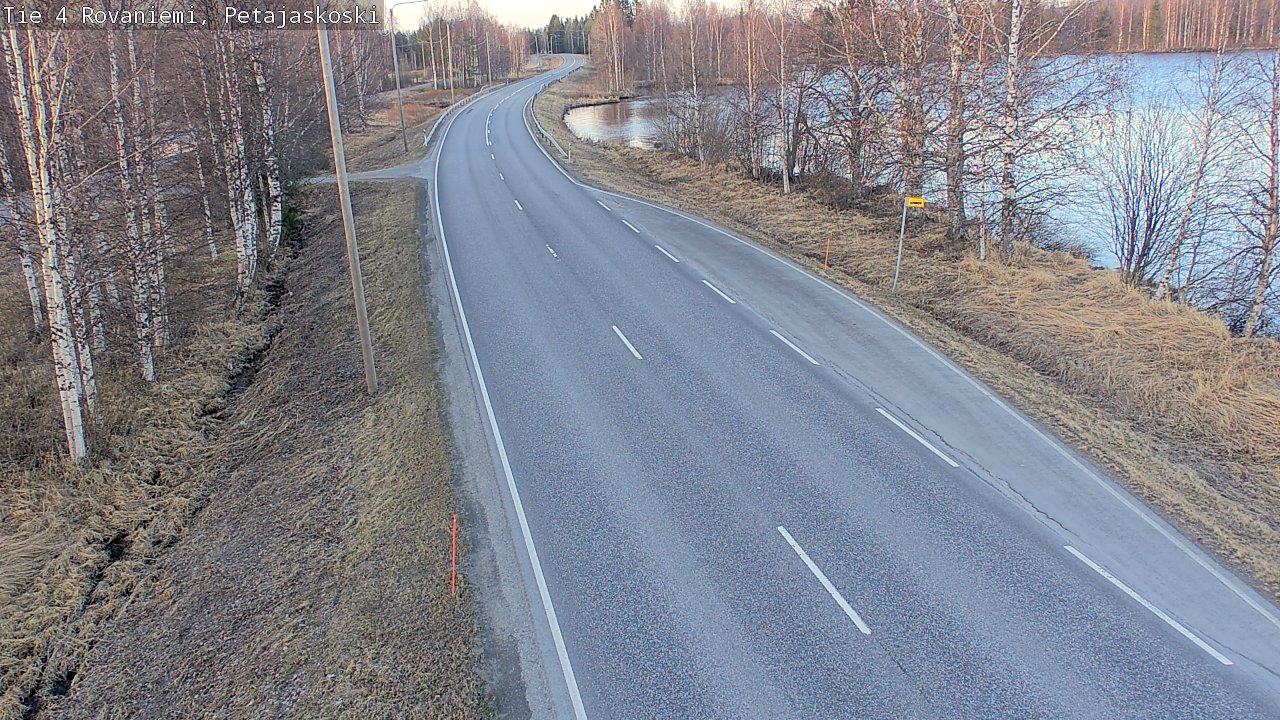 Kelikamerat Kuva Tie 4 Rovaniemi, Petäjäskoski, Rovaniemi, Lappi