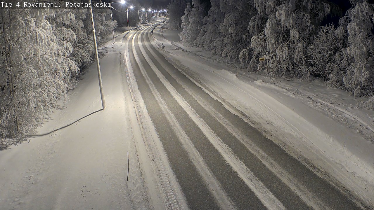 Kelikamerat Kuva Tie 4 Rovaniemi, Petäjäskoski, Rovaniemi, Lappi