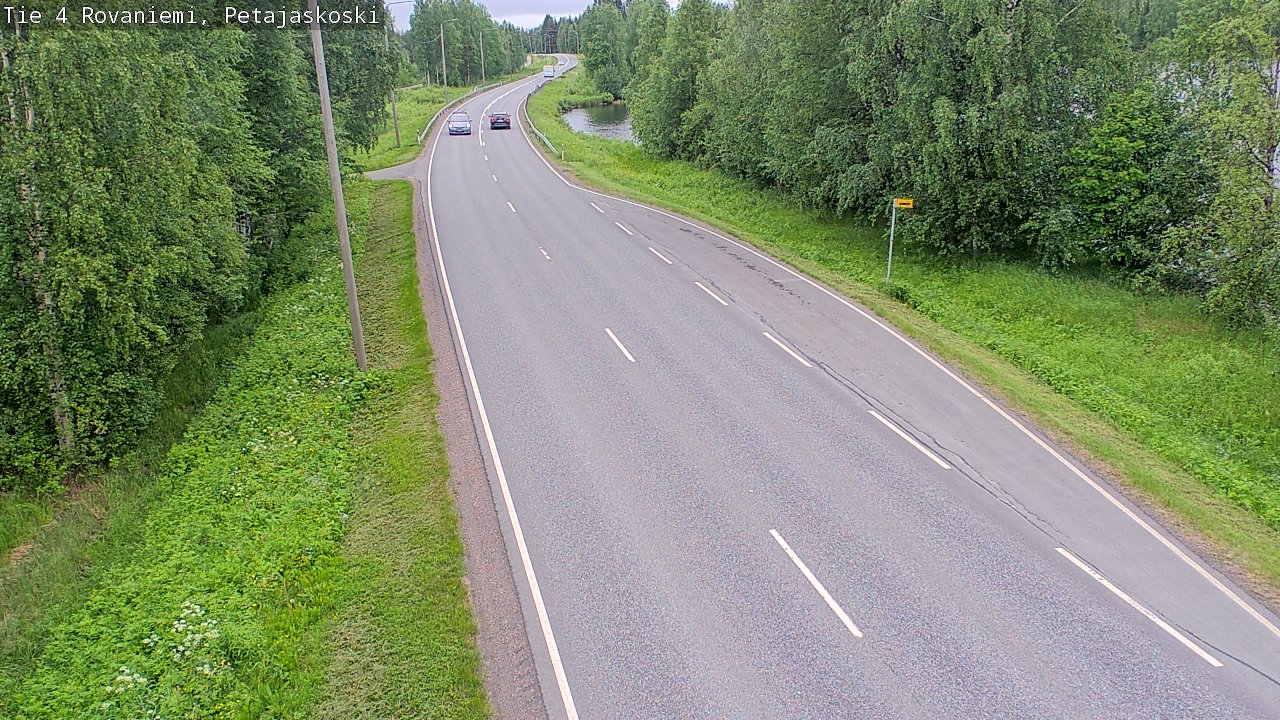 Kelikamerat Kuva Tie 4 Rovaniemi, Petäjäskoski, Rovaniemi, Lappi