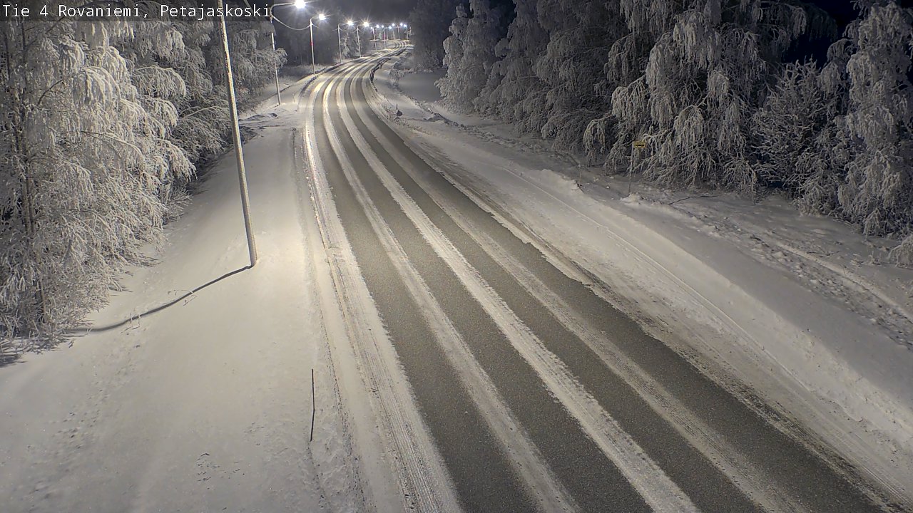 Kelikamerat Kuva Tie 4 Rovaniemi, Petäjäskoski, Rovaniemi, Lappi