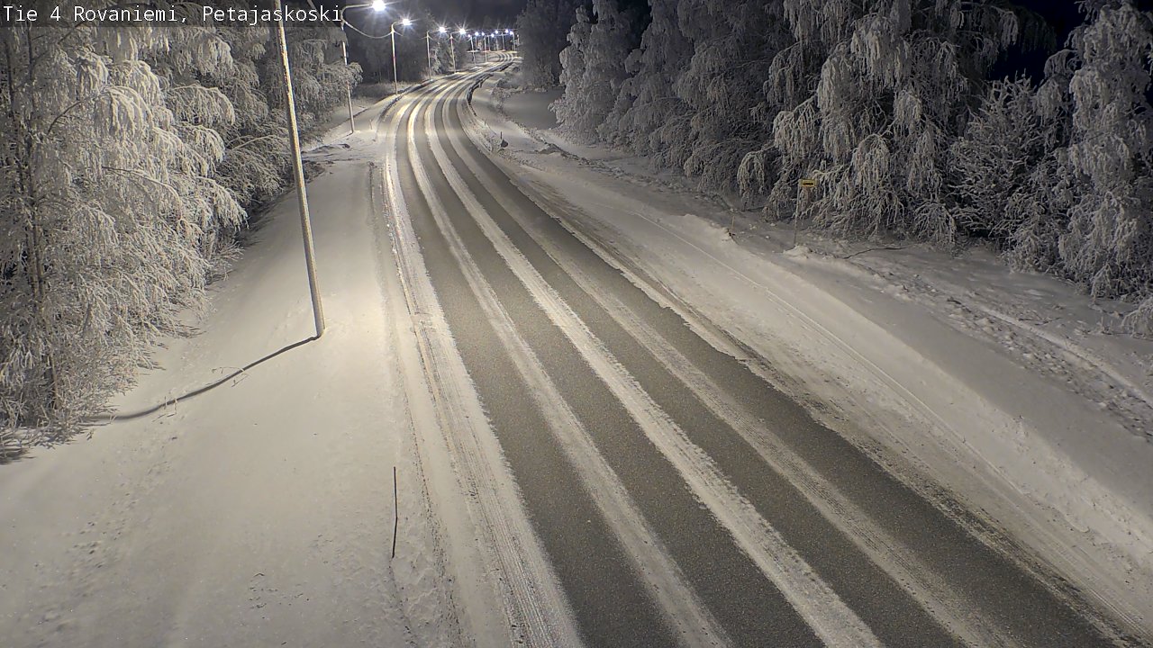 Kelikamerat Kuva Tie 4 Rovaniemi, Petäjäskoski, Rovaniemi, Lappi