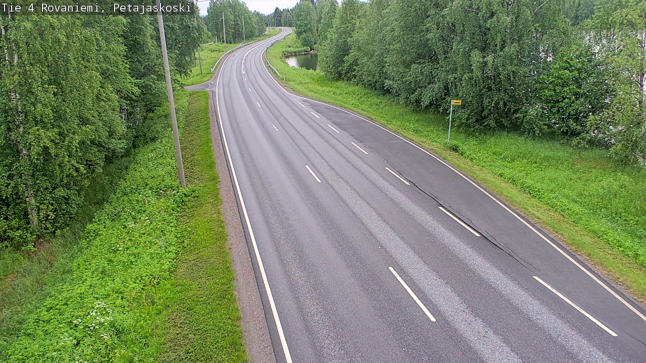 Kelikamerat Kuva Tie 4 Rovaniemi, Petäjäskoski, Rovaniemi, Lappi