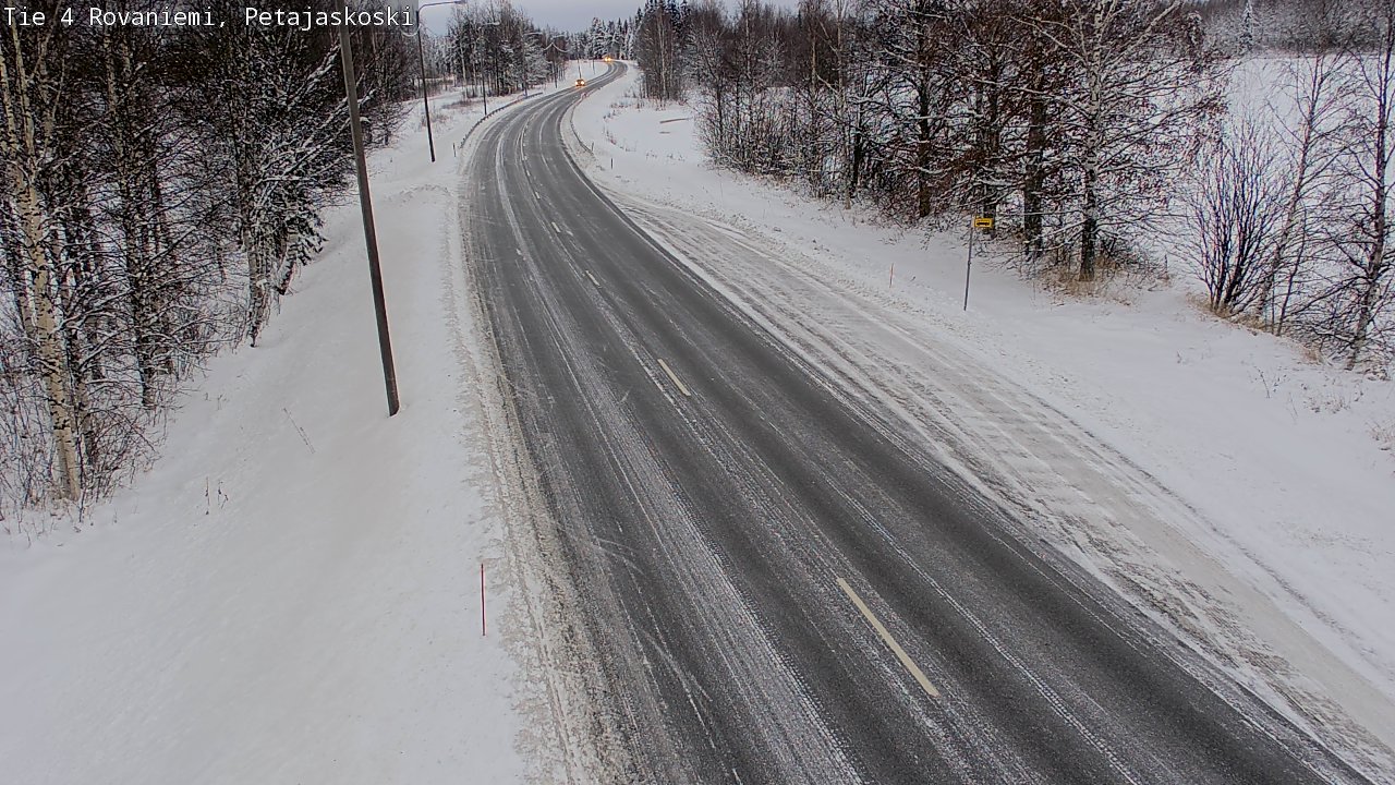 Kelikamerat Kuva Tie 4 Rovaniemi, Petäjäskoski, Rovaniemi, Lappi
