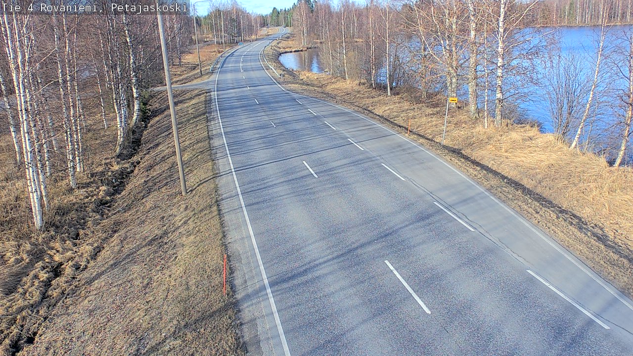 Kelikamerat Kuva Tie 4 Rovaniemi, Petäjäskoski, Rovaniemi, Lappi