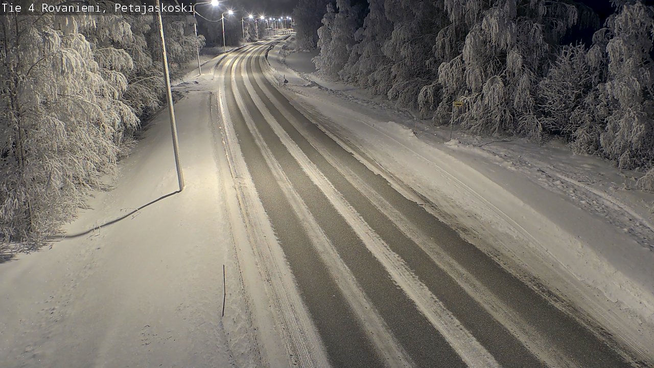 Kelikamerat Kuva Tie 4 Rovaniemi, Petäjäskoski, Rovaniemi, Lappi