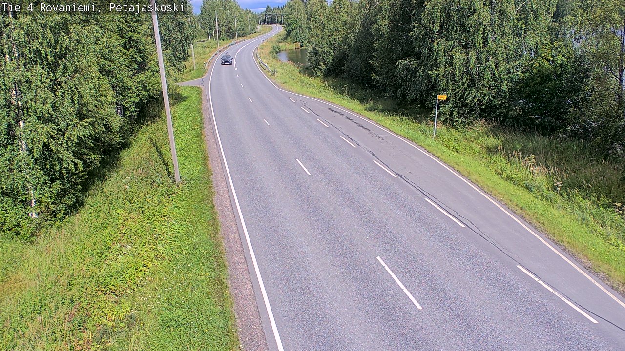 Kelikamerat Kuva Tie 4 Rovaniemi, Petäjäskoski, Rovaniemi, Lappi