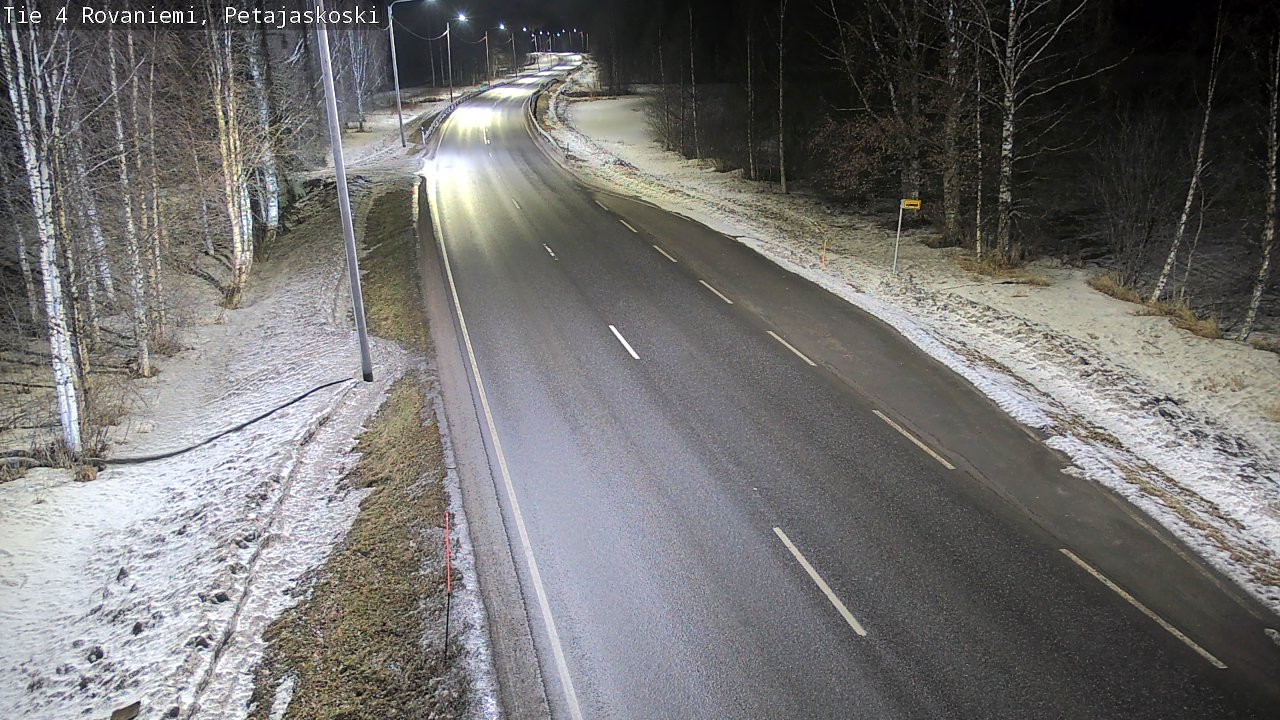 Kelikamerat Kuva Tie 4 Rovaniemi, Petäjäskoski, Rovaniemi, Lappi