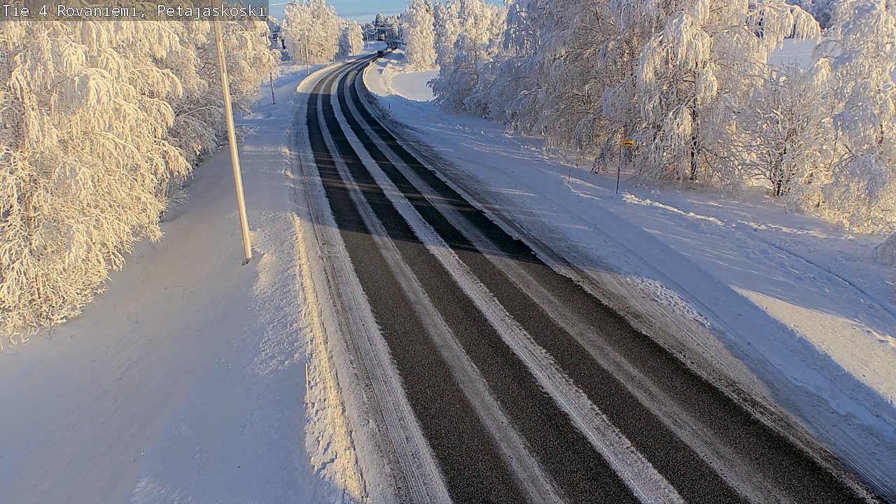 Kelikamerat Kuva Tie 4 Rovaniemi, Petäjäskoski, Rovaniemi, Lappi