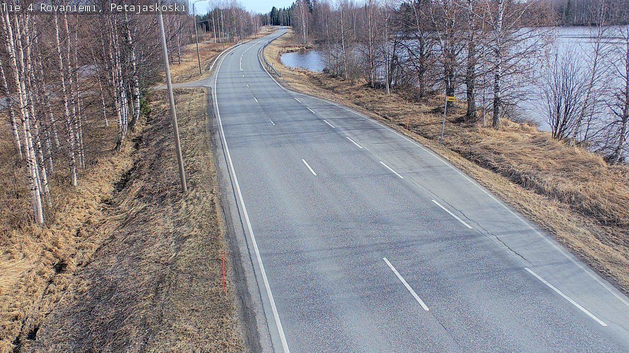 Kelikamerat Kuva Tie 4 Rovaniemi, Petäjäskoski, Rovaniemi, Lappi