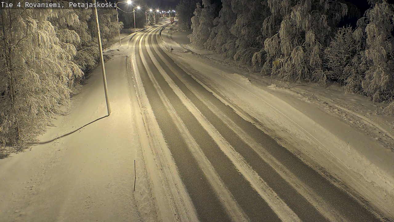 Kelikamerat Kuva Tie 4 Rovaniemi, Petäjäskoski, Rovaniemi, Lappi