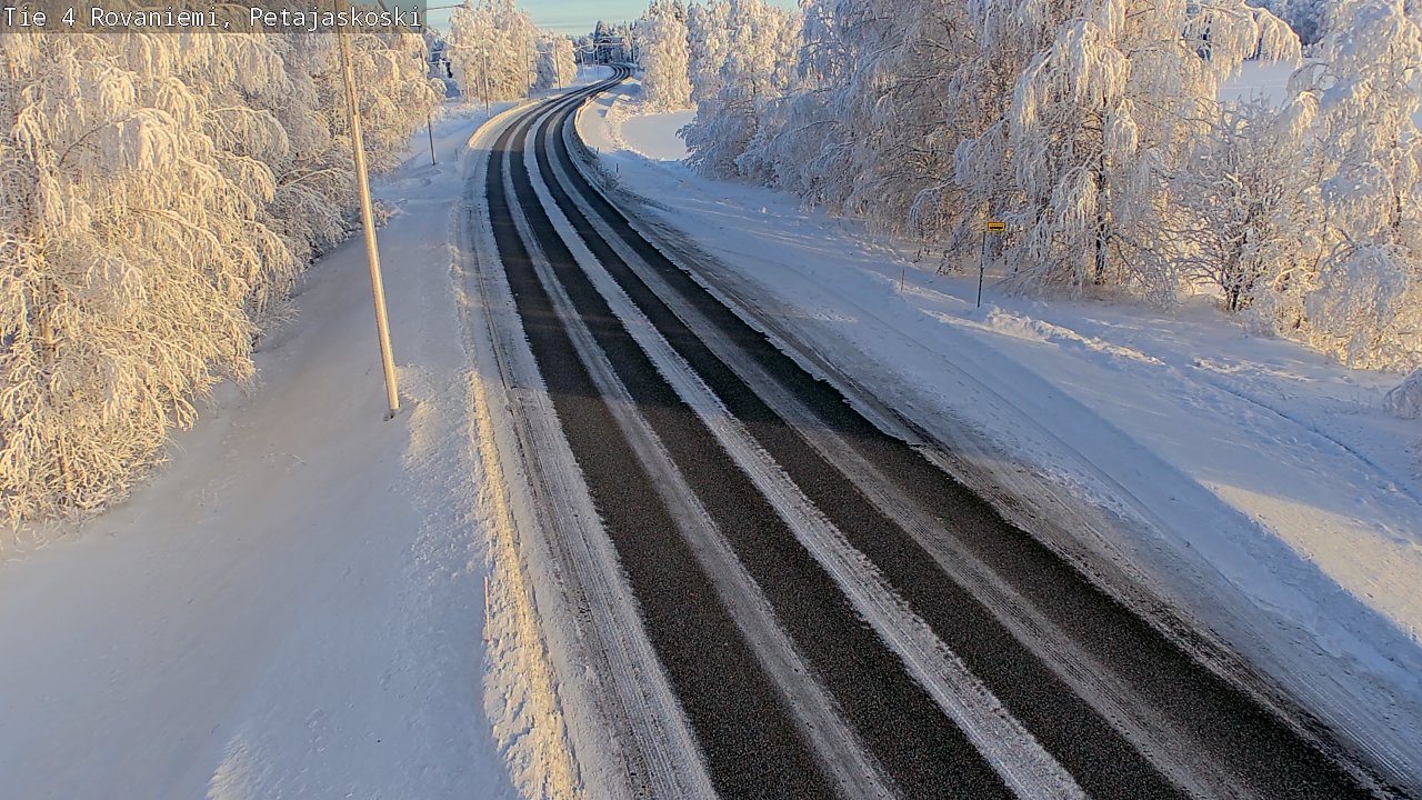 Kelikamerat Kuva Tie 4 Rovaniemi, Petäjäskoski, Rovaniemi, Lappi