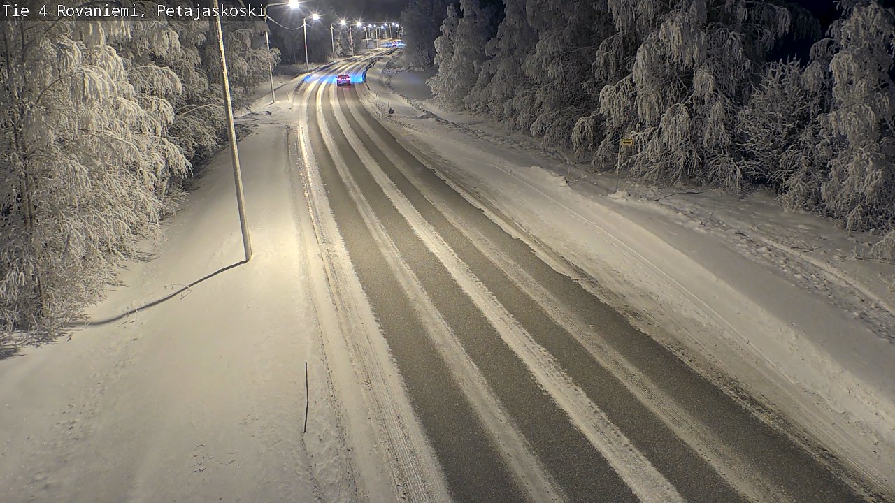 Kelikamerat Kuva Tie 4 Rovaniemi, Petäjäskoski, Rovaniemi, Lappi