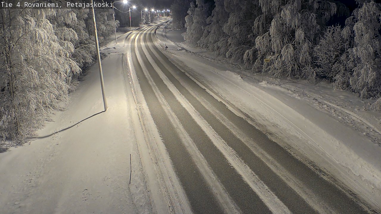 Kelikamerat Kuva Tie 4 Rovaniemi, Petäjäskoski, Rovaniemi, Lappi