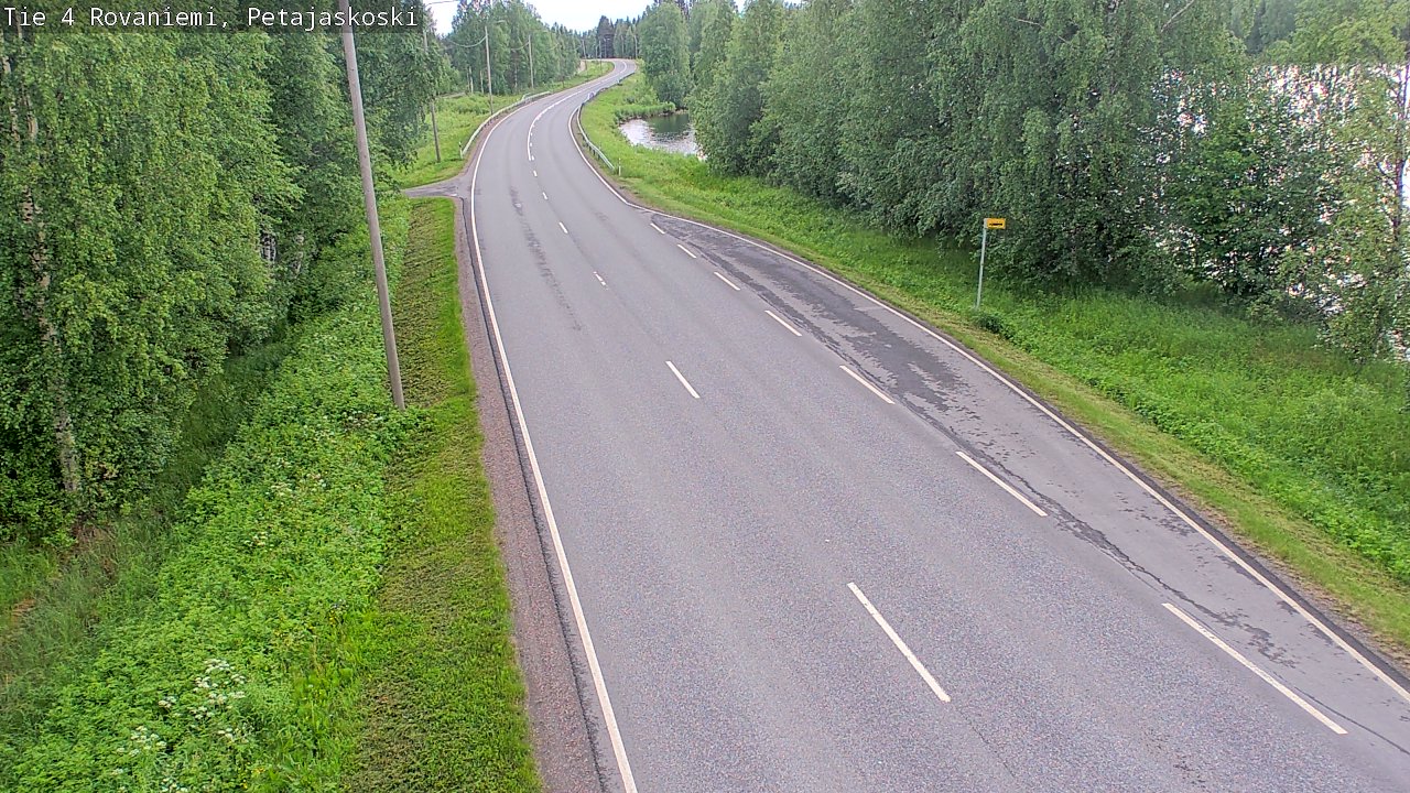 Kelikamerat Kuva Tie 4 Rovaniemi, Petäjäskoski, Rovaniemi, Lappi