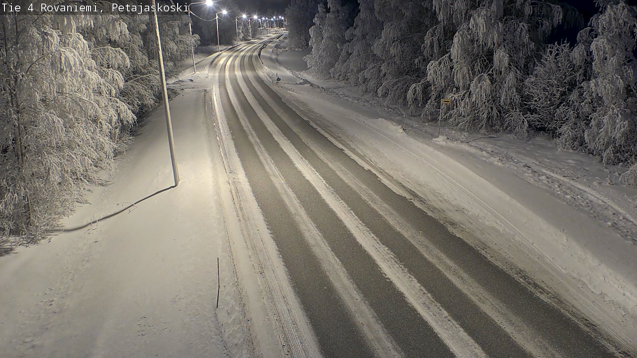 Kelikamerat Kuva Tie 4 Rovaniemi, Petäjäskoski, Rovaniemi, Lappi