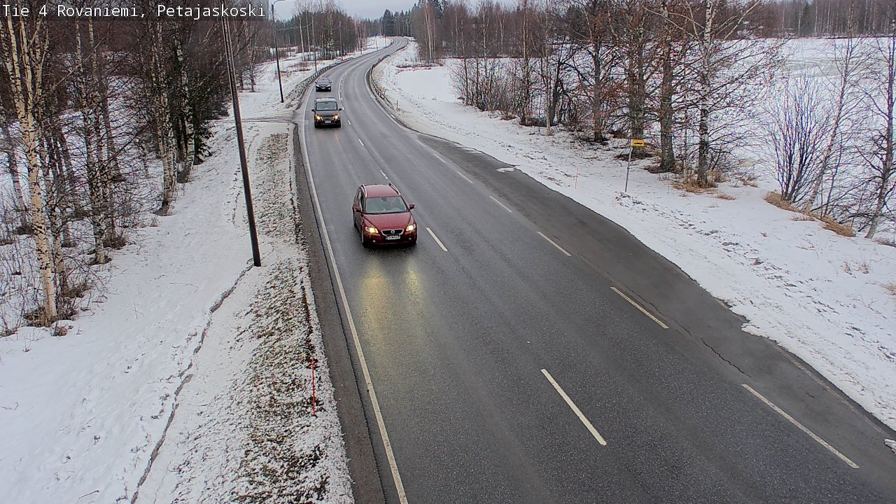 Kelikamerat Kuva Tie 4 Rovaniemi, Petäjäskoski, Rovaniemi, Lappi