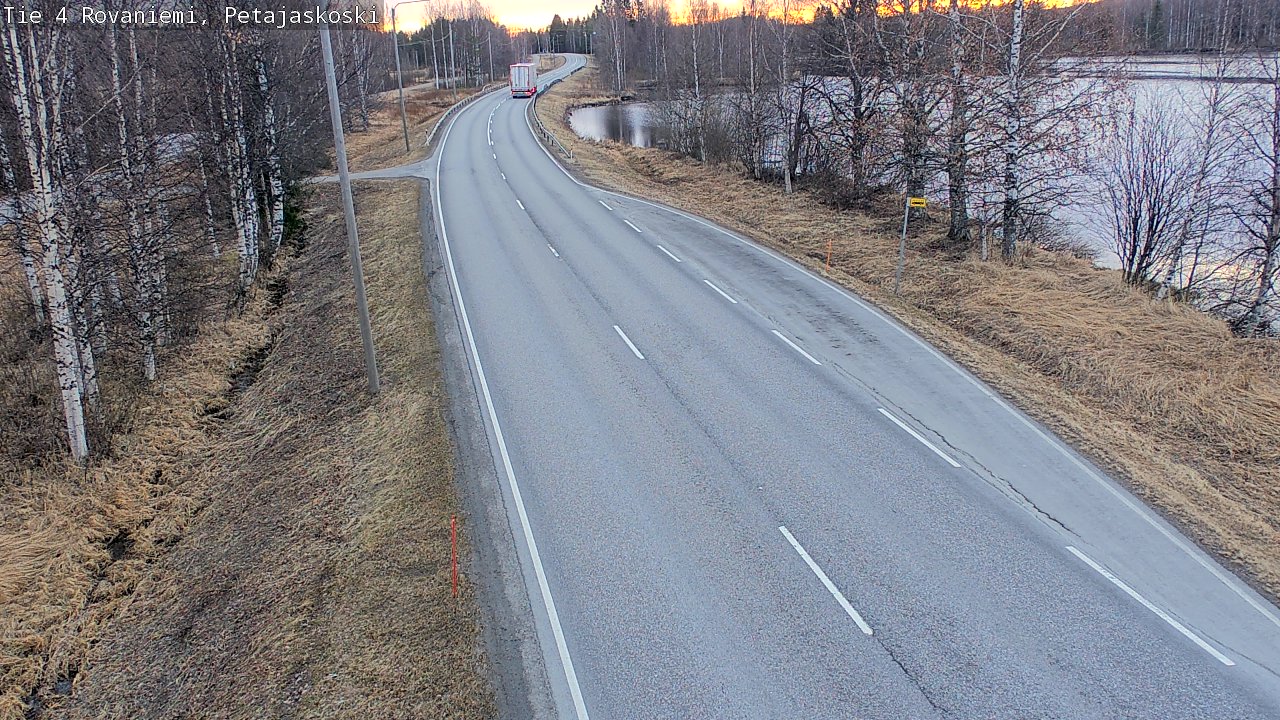 Kelikamerat Kuva Tie 4 Rovaniemi, Petäjäskoski, Rovaniemi, Lappi
