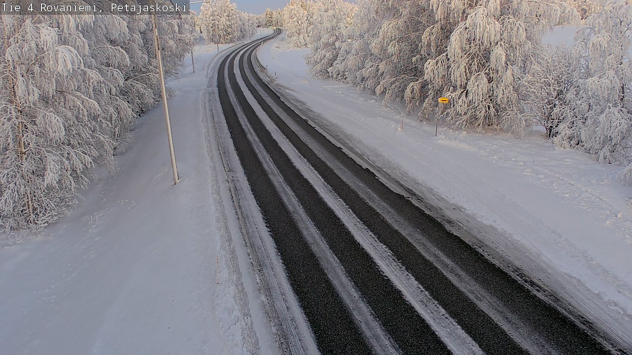Kelikamerat Kuva Tie 4 Rovaniemi, Petäjäskoski, Rovaniemi, Lappi